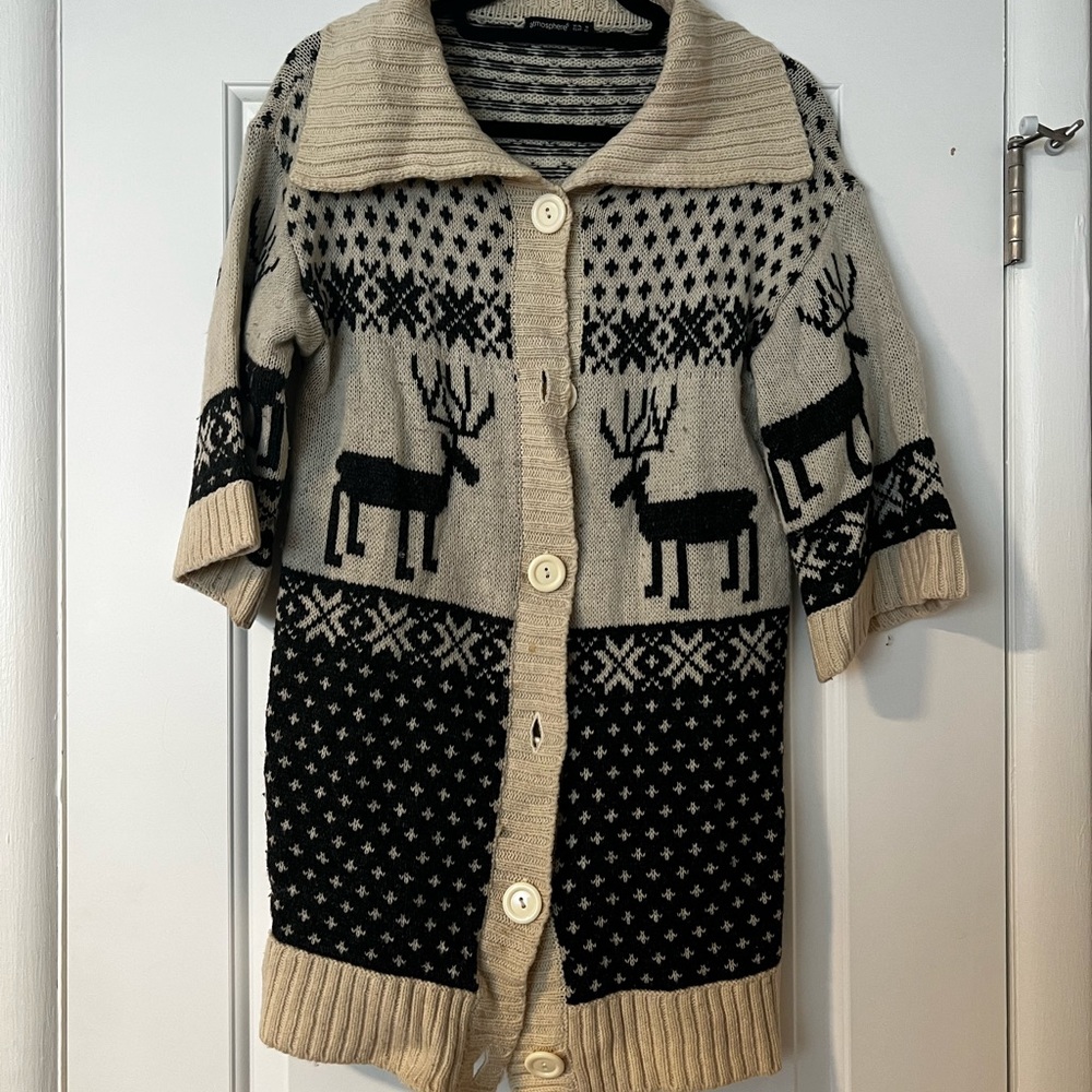 3/4 sleeve cardigan